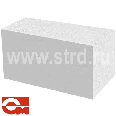 Блок газобетонный Иваново стеновой 600*400*200 D500кг/м3 В3,5